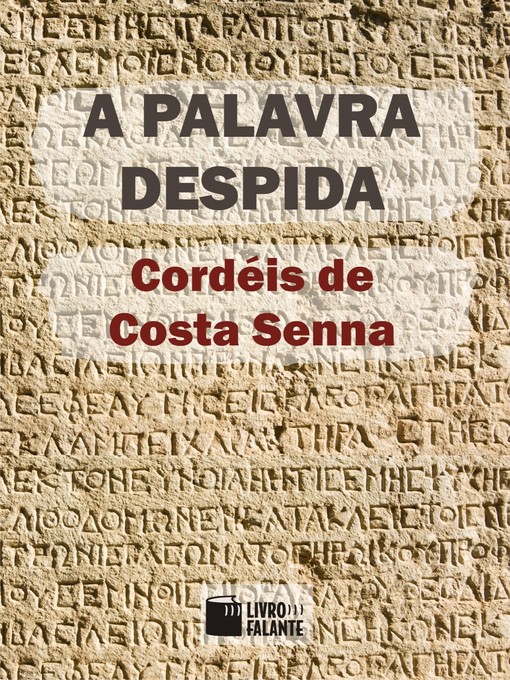 Title details for A palavra despida by Costa Senna - Available